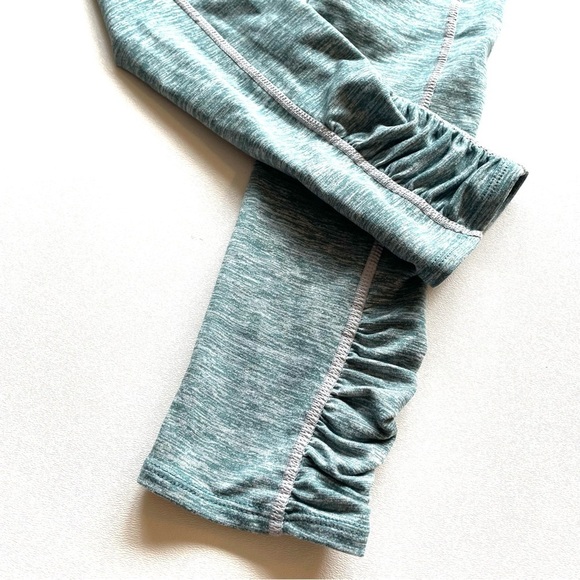Free People Movement High-Rise 7/8 You're a Peach Leggings XS Grey Teal - Picture 5 of 16